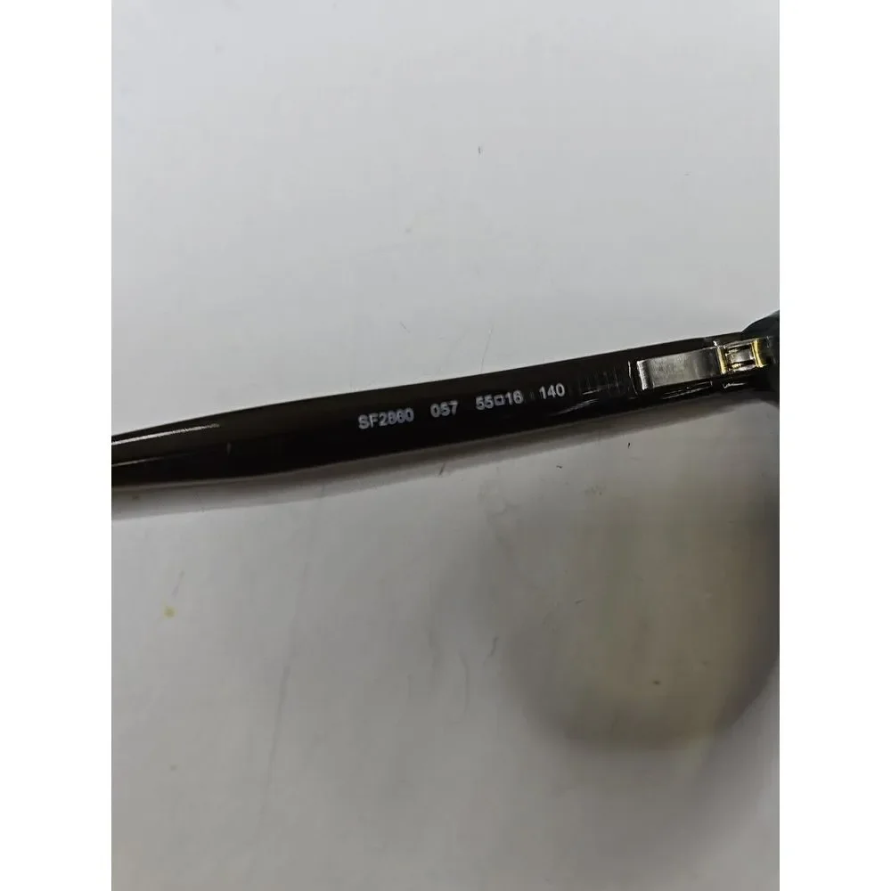 Salvatore Ferragamo SF2860 057 Eyeglasses Frames Brown‎ 55-16-140 Brown Lenses